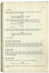 Moe Howard's 25pp. Script Dated November 1952 for The Three Stooges Film ''Goof on the Roof'' -- With Annotations & Signatures in Moe's Hand & Extra 8pp. of Script Revisions & Shot Lists -- Very Good